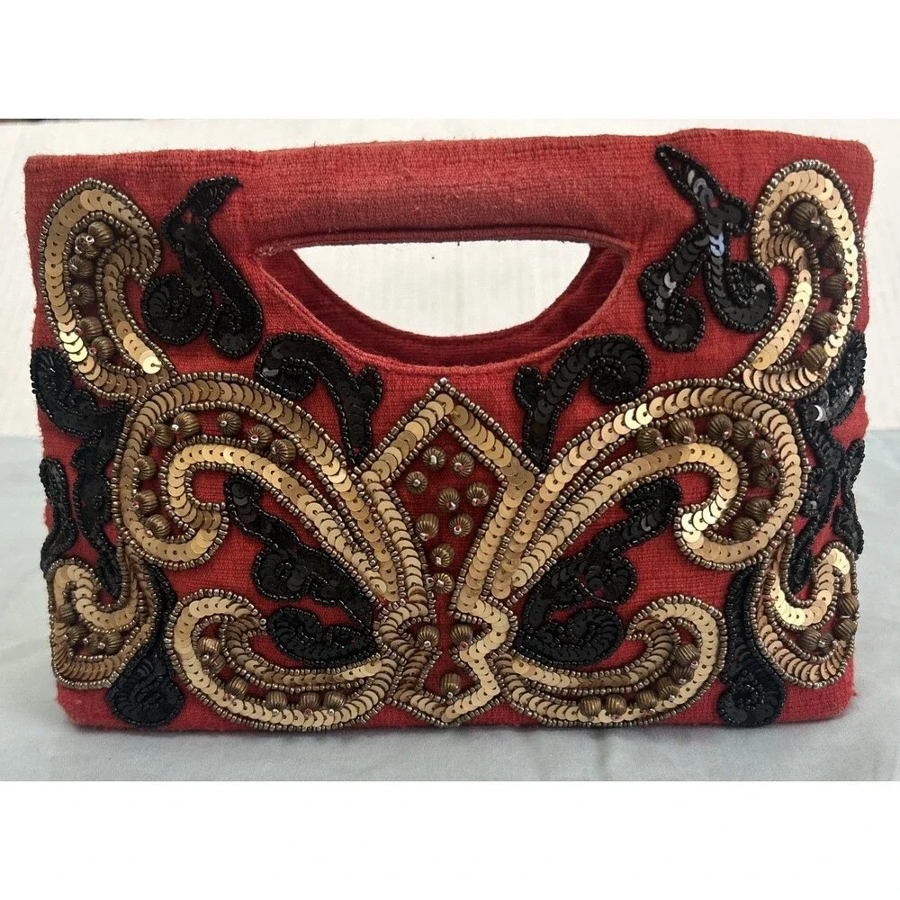 vintage Moyna beaded purse